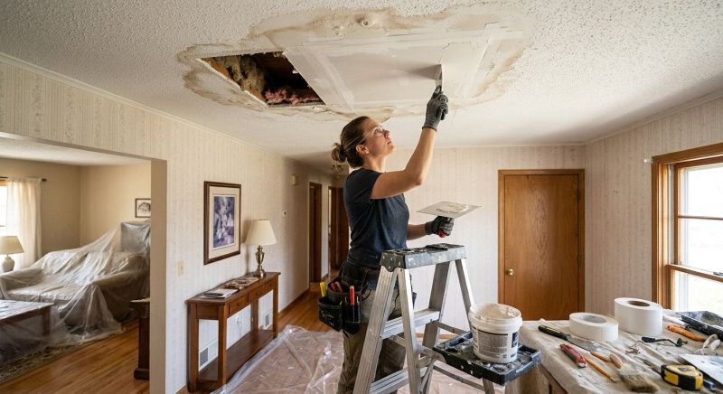 Leaking Ceiling Repair in Denver, CO
