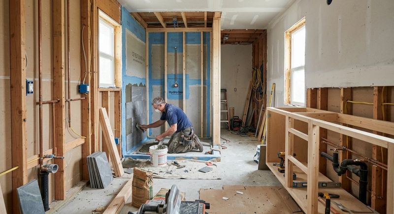 Bathroom Floor Replacement in Littleton, CO