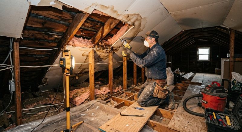 Water Damage Ceiling Repair in Alpharetta, GA